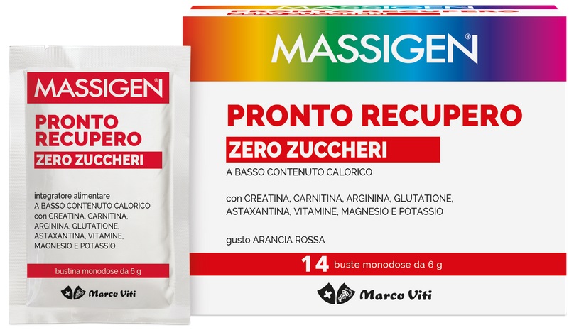 MASSIGEN PRONTO RECUPERO ZERO ZUCCHERI 14 BUSTINE - farmascienza.it