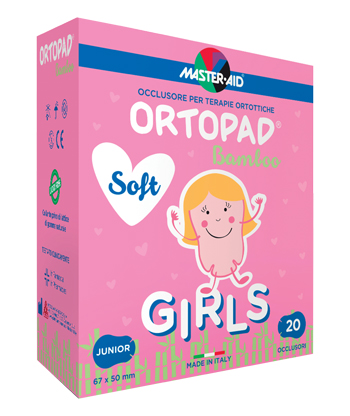 CEROTTO OCULARE PER ORTOTTICA ORTOPAD SOFT GIRLS JUNIOR 20 PEZZI - farmascienza.it