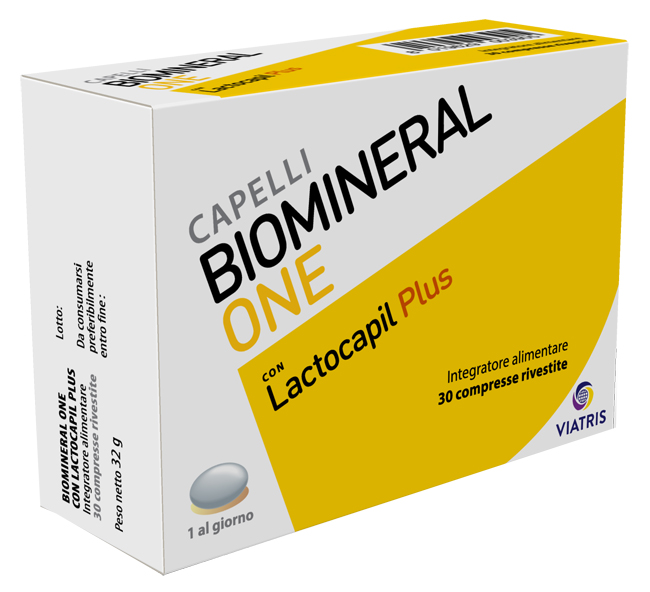 BIOMINERAL ONE LACTOCAPIL PLUS 30 COMPRESSE - farmascienza.it