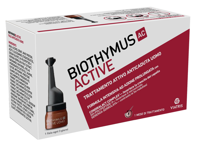 BIOTHYMUS AC ACTIVE TRATTAMENTO ATTIVO ANTICADUTA UOMO 10 FIALE 3,5 ML - farmascienza.it