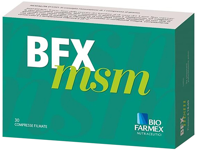 BFX MSM 30 COMPRESSE - farmascienza.it