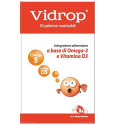 VIDROP OMEGA3 30 GELATINE MASTICABILI - farmascienza.it