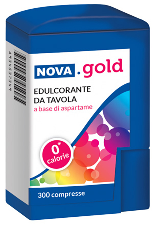 NOVA GOLD EDULCORANTE DA TAVOLA 300 COMPRESSE - farmascienza.it