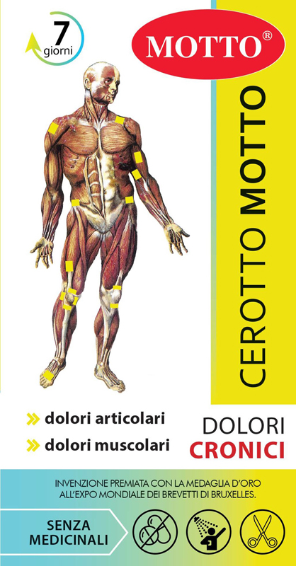 CEROTTO MOTTO ANALGESICO DA RITAGLIARE 5 X 15 CM 2 PEZZI - farmascienza.it