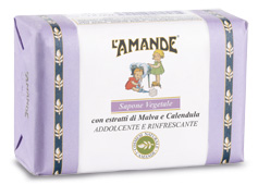 L'AMANDE MARSEILLE SAPONE VEGETALE MALVA/CALENDULA 200 G - farmascienza.it
