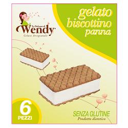 LE DOLCEZZE DI WENDY BISCOTTINO GELATO PANNA 300 G - farmascienza.it