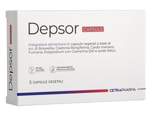 DEPSOR 30 CAPSULE VEGETALI DA 720 MG - farmascienza.it