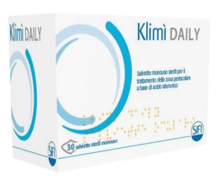 KLIMI' DAILY 30 SALVIETTINE DETERGENTI MONOUSO STERILI PER L'IGIENE OCULARE - farmascienza.it