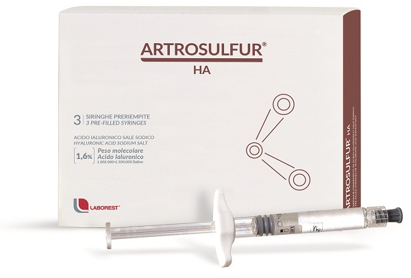 SIRINGA INTRA-ARTICOLARE ARTROSULFUR HA ACIDO IALURONICO 1,6% 2 ML 3 PEZZI - farmascienza.it