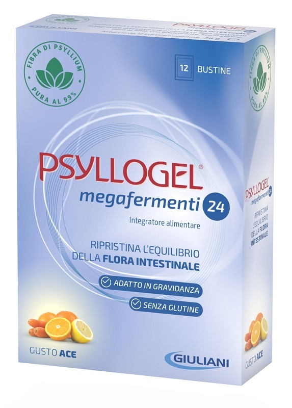 PSYLLOGEL MEGAFERMENTI 24 ACE 12 BUSTE 3 G - farmascienza.it