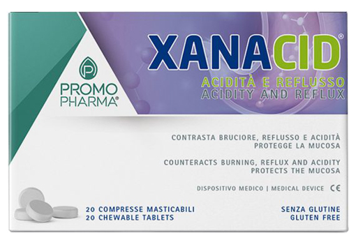 XANACID 20 COMPRESSE MASTICABILI - farmascienza.it
