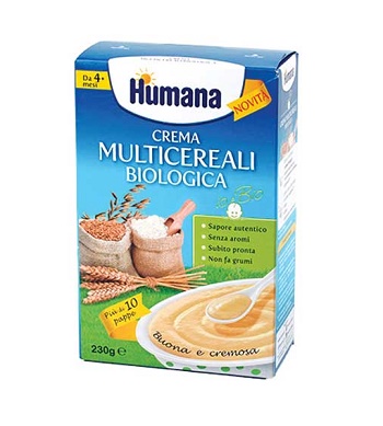 HUMANA CREMA MULTICERE BIOLOGICO 230 G - farmascienza.it
