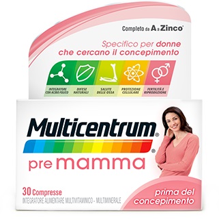 MULTICENTRUM PRE MAMMA 30 COMPRESSE - farmascienza.it