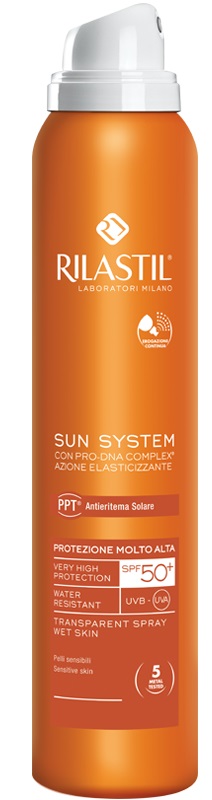 RILASTIL SUN SYSTEM PHOTO PROTECTION THERAPY SPF50+ TRANSPARENT SPRAY 200 ML - farmascienza.it