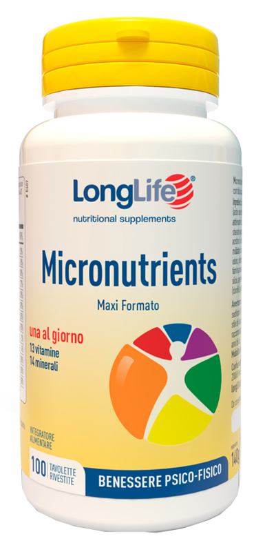 LONGLIFE MICRONUTRIENTS 100 TAVOLETTE - farmascienza.it