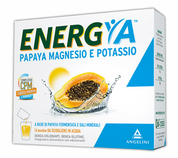 ENERGYA PAPAYA MAGNESIO POTASSIO 14 BUSTINE - farmascienza.it