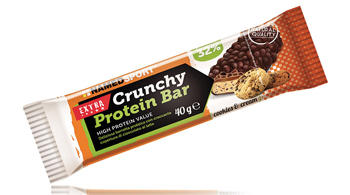 CRUNCHY PROTEINBAR COOKIES & CREAM 1 PEZZO 40 G - farmascienza.it