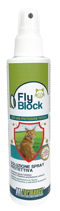 PETFORMANCE FLYBLOCK SPRAY GATTO 150 ML - farmascienza.it