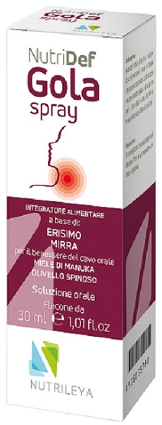 NUTRIDEF GOLA SPRAY 30 ML - farmascienza.it