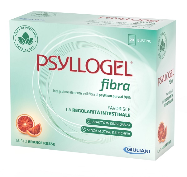 PSYLLOGEL FIBRA ARANCE ROSSE 10 BUSTINE 43 G - farmascienza.it