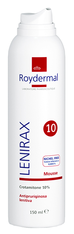 LENIRAX 10 MOUSSE DERMATOLOGICA CROTAMITONE 10% 150 ML - farmascienza.it