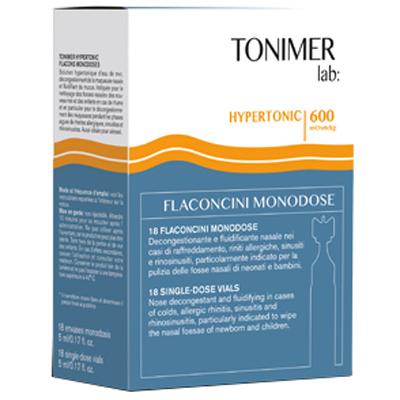 TONIMER LAB HYPERTONIC 18 FLACONCINI MONODOSE - farmascienza.it
