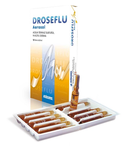 DROSEFLU FIALE AEROSOL ACQUA TERMALE SULFUREA 10 FIALE DA 2 ML - farmascienza.it