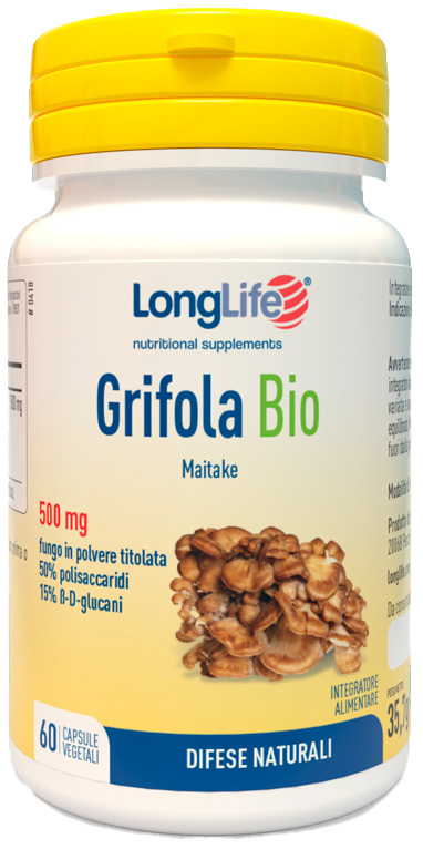 LONGLIFE GRIFOLA BIO 60 CAPSULE VEGETALI - farmascienza.it