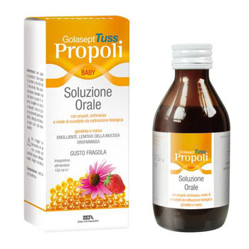GOLASEPT TUSS PROPOLI BABY SOLUZIONE ORALE 150 ML - farmascienza.it