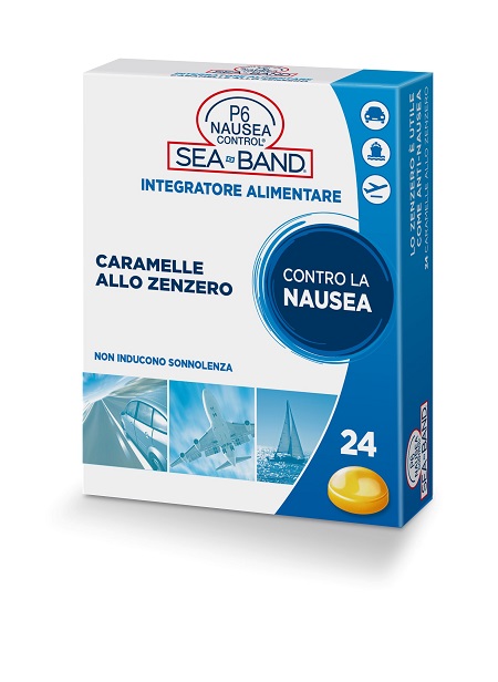 P6 NAUSEA CONTROL CARAMELLE ANTI NAUSEA VIAGGIO ALLO ZENZERO 24 PEZZI - farmascienza.it