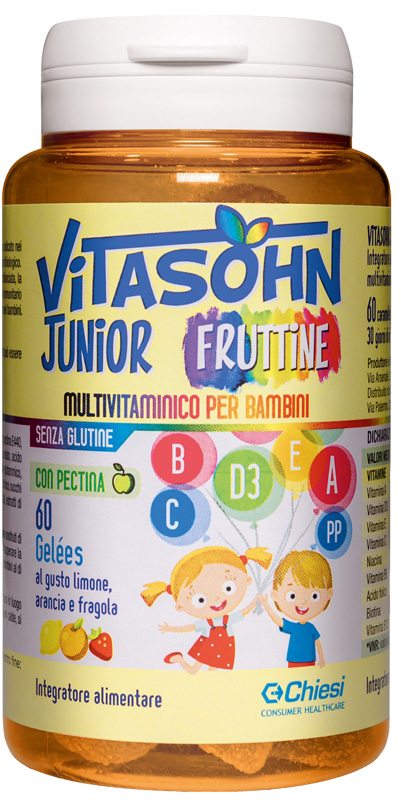 VITASOHN JUNIOR FRUTTINE 60 CARAMELLE - farmascienza.it