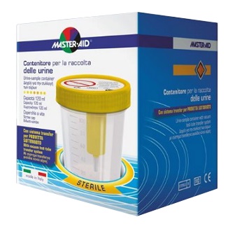 CONTENITORE RACCOLTA URINA SOTTOVUOTO MASTER-AID 120 ML - farmascienza.it