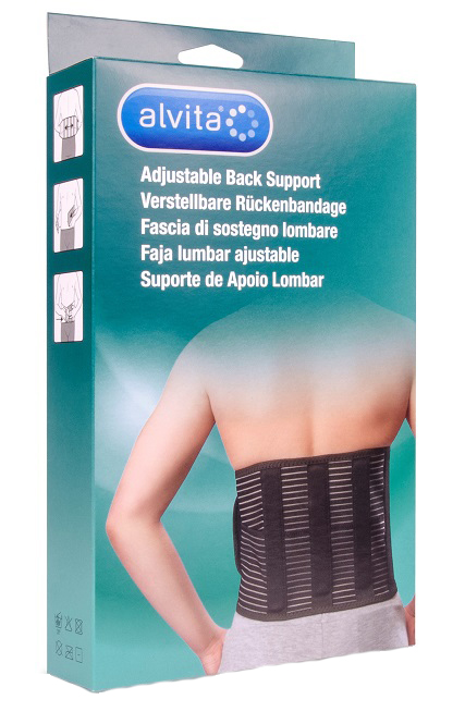 ALVITA FASCIA LOMBARE MISURA 2 CIRCONFERENZA 100-120 CM - farmascienza.it