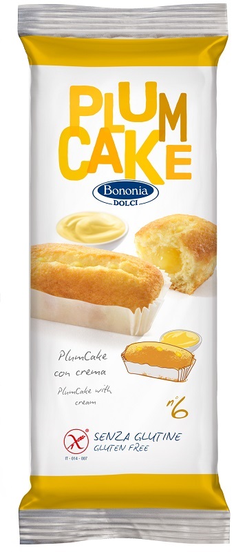 BONONIA PLUMCAKE CREMA SENZA GLUTINE 6 X 45 G - farmascienza.it