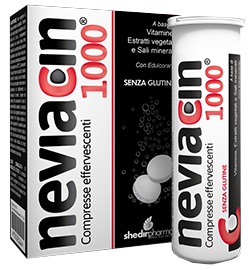 NEVIACIN 1000 20 COMPRESSE EFFERVESCENTI - farmascienza.it