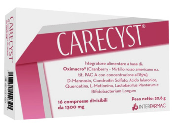 CARECYST 16 COMPRESSE DIVISIBILI DA 1300 MG - farmascienza.it