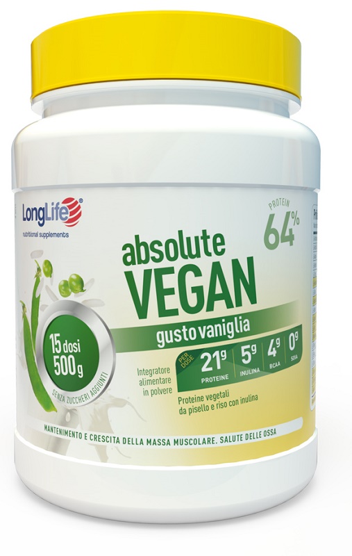 LONGLIFE ABSOLUTE VEGAN 500 G - farmascienza.it