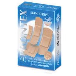 CEROTTO PRONTEX SKIN STRIPS 6 FORMATI ASSORTITI ASTUCCIO 40 PEZZI - farmascienza.it