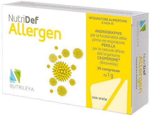 NUTRIDEF ALLERGEN 30 COMPRESSE - farmascienza.it