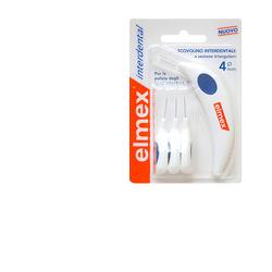 ELMEX INTERDENTAL SCOVOLINO INTERDENTALE 4 MM 6 TESTINE + MANICO - farmascienza.it