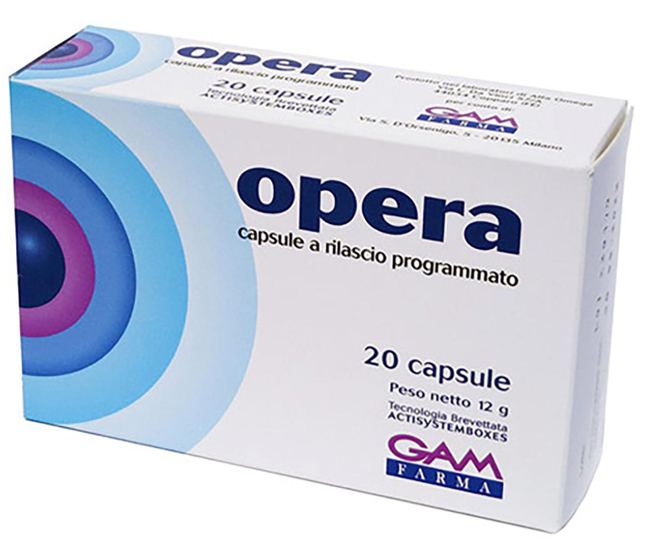 OPERA 20 CAPSULE - farmascienza.it