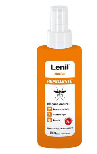 LENIL ACTIVE SPRAY SOLUZIONE ANTIZANZARA IN FLACONE + POMPA SPRAY 100 ML - farmascienza.it