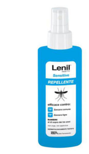 LENIL INSETTI SENSITIVE EMULSIONE ANTIZANZARA IN FLACONE + POMPA DISPENSER 100 ML - farmascienza.it