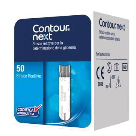 CONTOUR GLICEMIA STRISCE REATTIVE 50 PEZZI - farmascienza.it