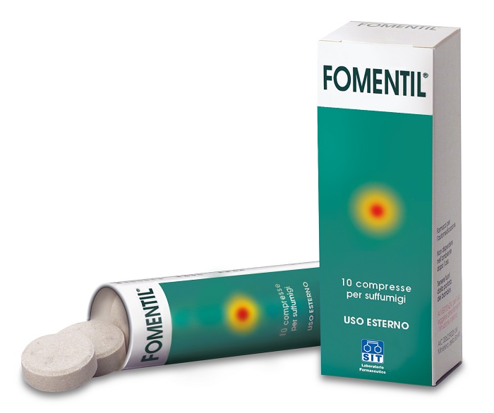 FOMENTIL 10 COMPRESSE X SUFFUMIGI - farmascienza.it