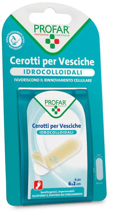 CEROTTO IDROCOLLOIDALE PROFAR MED 20X60 6 PEZZI - farmascienza.it