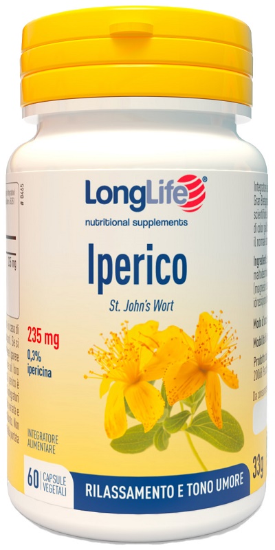 LONGLIFE IPERICO 60 CAPSULE VEGETALI - farmascienza.it