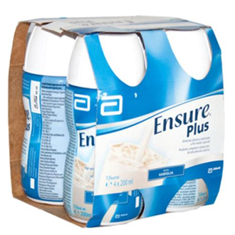 ENSURE PLUS VANIGLIA 4 BOTTIGLIE DA 200 ML - farmascienza.it