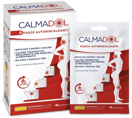 CALMADOL FASCIA RISCALDANTE PACK 6 PEZZI - farmascienza.it