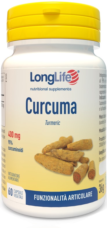 LONGLIFE CURCUMA 60 CAPSULE VEGETALI - farmascienza.it